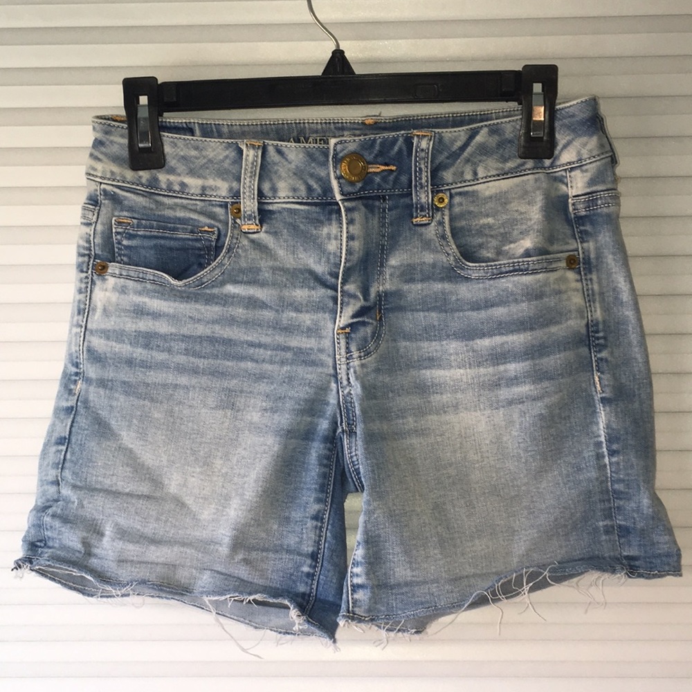 American Eagle Super Super Stretch Denim Shorts